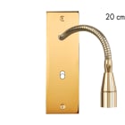 MODELEC - Façade Confidence Laiton Or Miroir Etroite Longue Liseuse Fine 20 + B1
