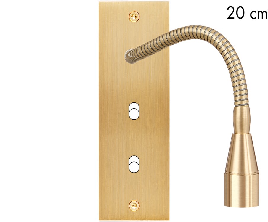 MODELEC - Façade Confidence Laiton Brosse Etroite Longue Liseuse Fine 20 + B1 B1