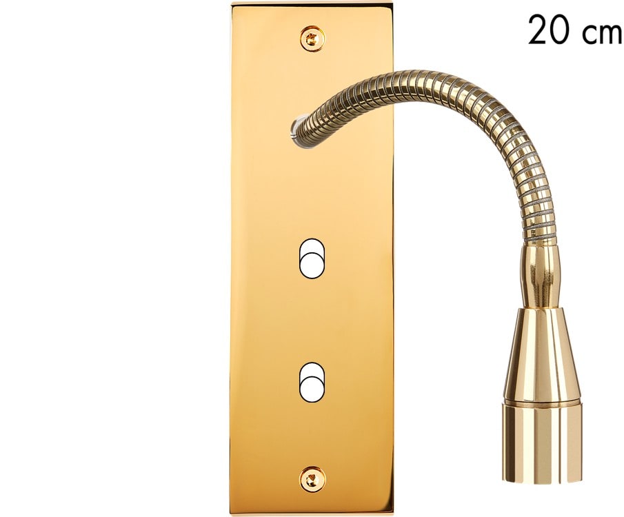 MODELEC - Façade Confidence Laiton Or Miroir Etroite Longue Liseuse Fine 20 + B1 B1