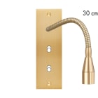MODELEC - Façade Confidence Laiton Brosse Etroite Longue Liseuse Fine 30 + B1 B1