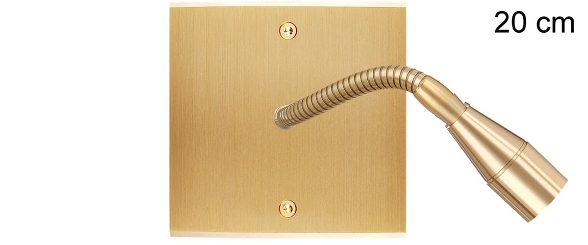 MODELEC - Façade Confidence Laiton Brosse Simple Liseuse Fine 20