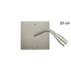 MODELEC - Façade Confidence Laiton Nickel Satine Simple Liseuse Fine 20