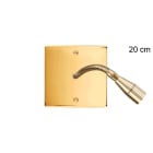 MODELEC - Façade Confidence Laiton Or Miroir Simple Liseuse Fine 20