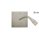 MODELEC - Façade Confidence Laiton Nickel Satine Simple Liseuse Fine 30