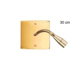 MODELEC - Façade Confidence Laiton Or Miroir Simple Liseuse Fine 30