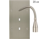 MODELEC - Façade Confidence Laiton Nickel Satine Double Vert Liseuse Fine20+B1 B1 Align