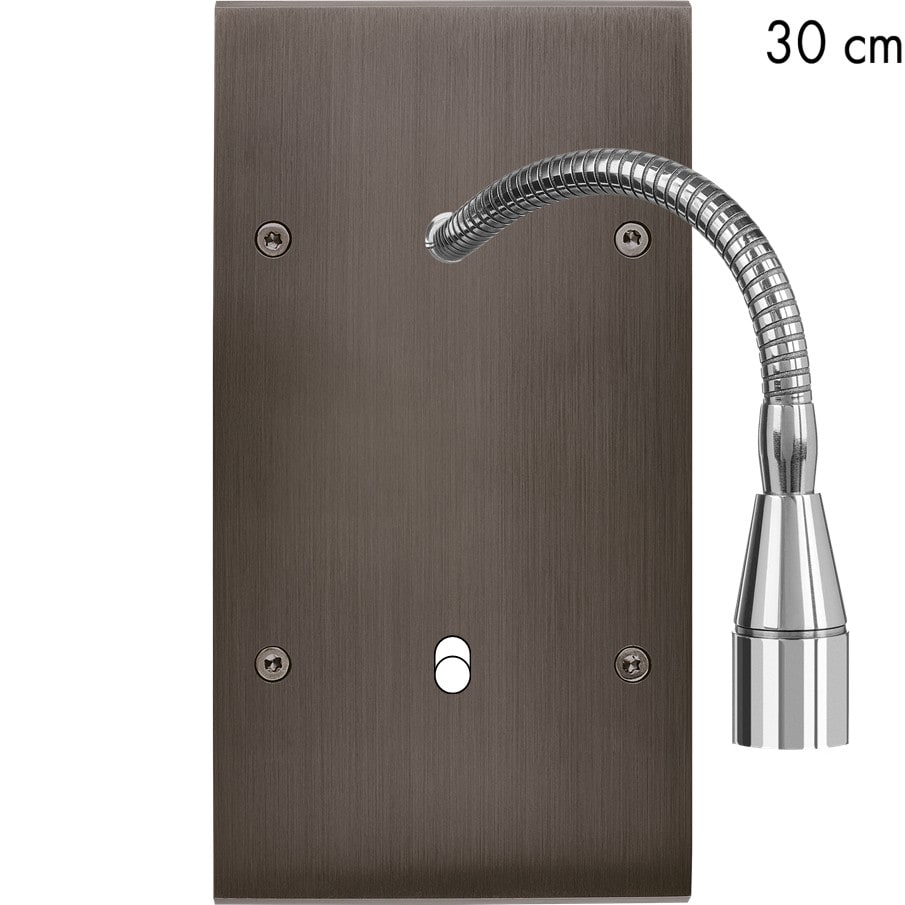 MODELEC - Façade Confidence Laiton Canon De Fusil Double Verticale Liseuse Fine 30 + B1