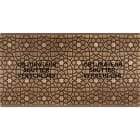 MODELEC - Façade Fascination laiton Atlas Double Horizontale 2 Obturateurs Magnétique