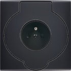 MODELEC - Façade Confidence Laiton Noir Mat Simple Prise De Sol