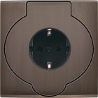 MODELEC - Façade Confidence Laiton Canon De Fusil Simple Prise Sol Pck