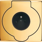 MODELEC - Façade Confidence Laiton Or Miroir Simple Prise De Sol