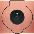 MODELEC - Façade Confidence Laiton Cuivre Satine Simple Prise De Sol