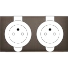 MODELEC - Façade Confidence Laiton Canon De Fusil Double Prise De Sol PC Pc