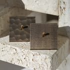 MODELEC - Façade Fascination Laiton Coslan Etroite Longue B1 Eloigne + Led