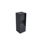 MODELEC - Borne de jardin Inox IP55 BUBOX BOJA Anthrac mat 23CM + PC franco-belge + piquet