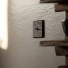 MODELEC - Mécanisme Permutateur Noir Support Noir Pour Collection Hitera Façade 3 Modules