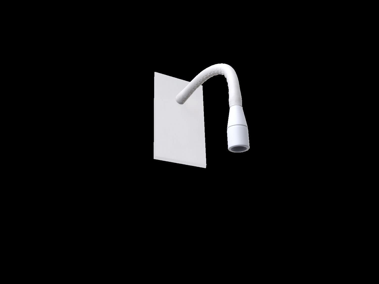 MODELEC - Gainage Cuir Blanc Pour Liseuses Confidence à Flexible 30Cm