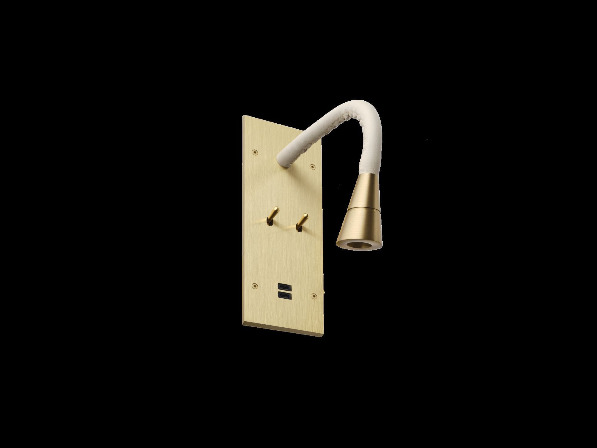 MODELEC - Gainage Cuir Beige Pour Liseuses Confidence à Flexible 20Cm