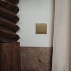 MODELEC - Façade M Aluminium Ivoire Triple Horizontale 3 prise 2P+T à clapet