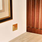 MODELEC - Façade M Laiton Miroir Verni 3 Modules Horizontale M1