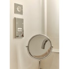 MODELEC - Façade Confidence Laiton Chrome Double Horizontale PC Pc