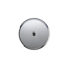 MODELEC - Façade Iris Horizon laiton Chrome miroir simple poste, chargeur dbl USB, magnét
