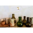 MODELEC - Façade Iris Horizon laiton satiné simple poste prise schuko,magnétique