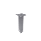 MODELEC - Piquet pelouse pour borne de jardin BOJA BUBOX : 230x85x85mm et embase 80x80mm