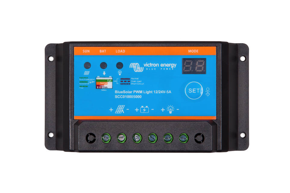 Madenr - BlueSolar PWM-Light Charge Controller 12/24V-30A