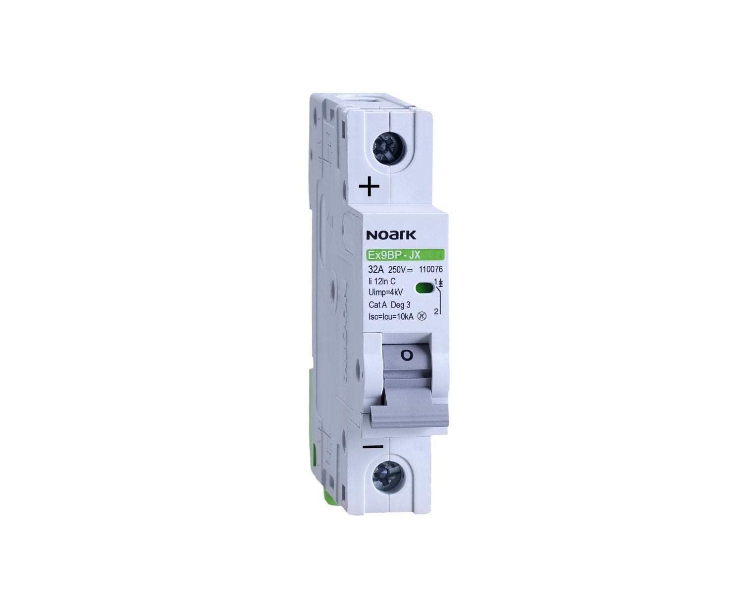Madenr - Disjoncteur DC 1 pôle Ex9BP-JX(+) 16 A courbe C 10 kA 150 VDC
