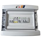 Madenr - Coffret DC+AC 600V Monophasé 1MPPT de 2 Strings avec para 1 ond 6kW (C32) 300mA