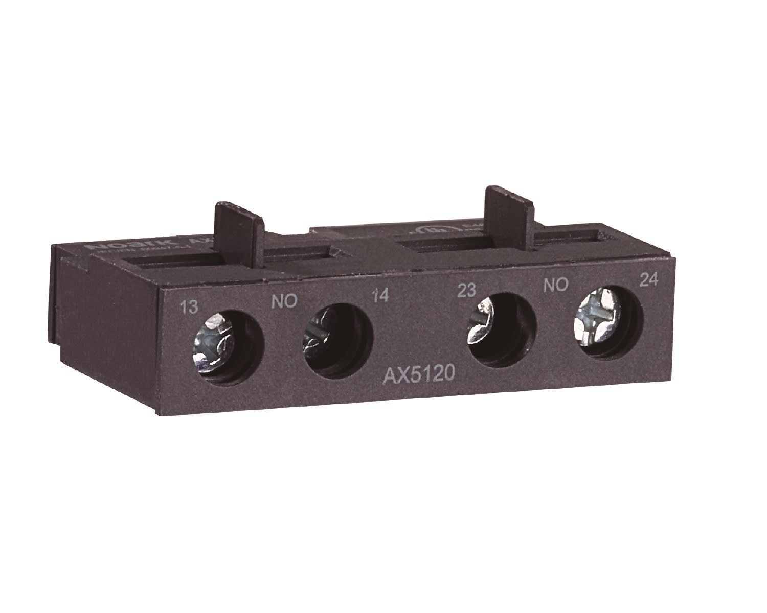 Madenr - Contact auxiliaire frontal AX51 pour disjoncteur Ex9S32A 2 NO