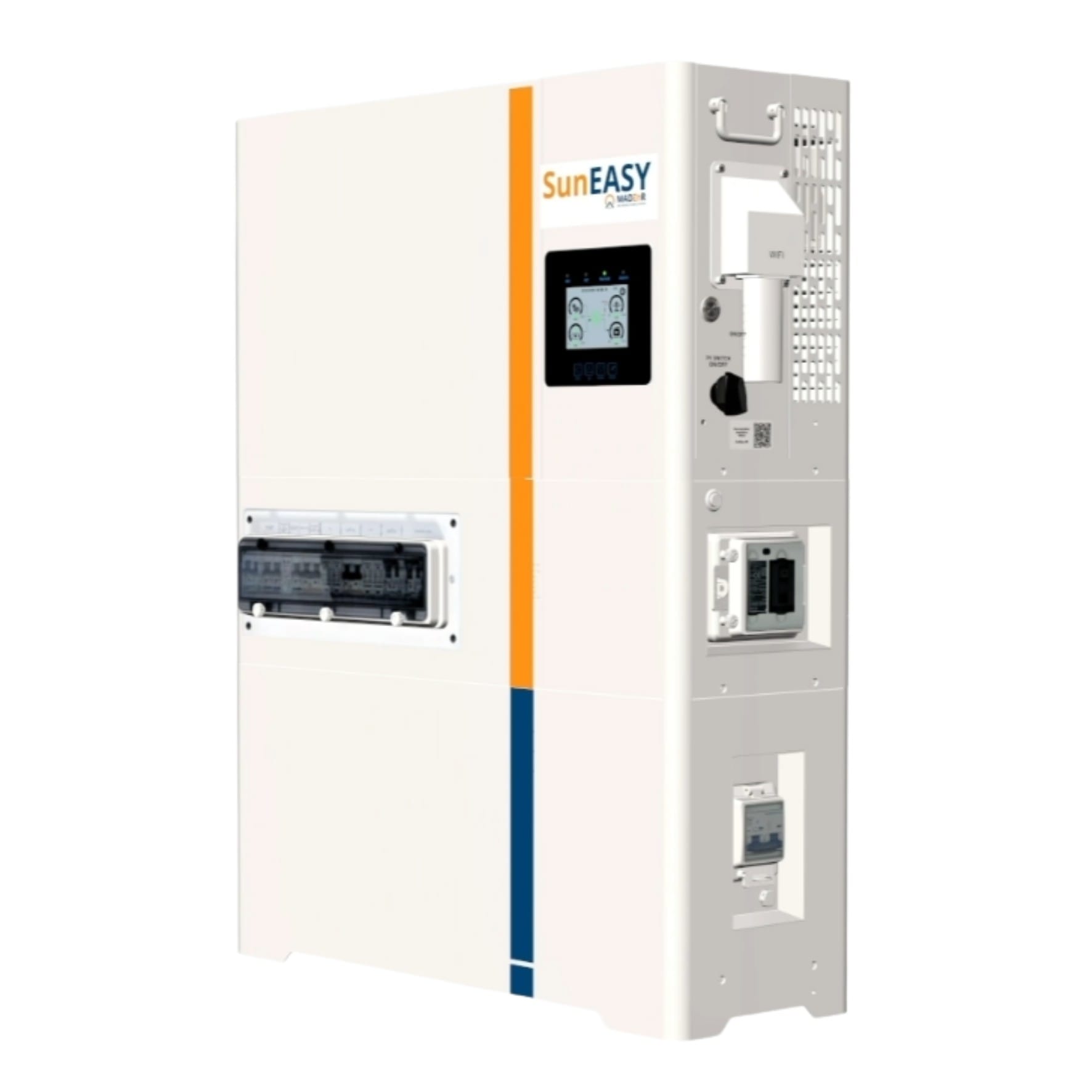 Madenr - Armoire de stockage Sun EASY-V2 SE-Mono 5.1/3,6KVA avec 1 batterie, 5,12kWh