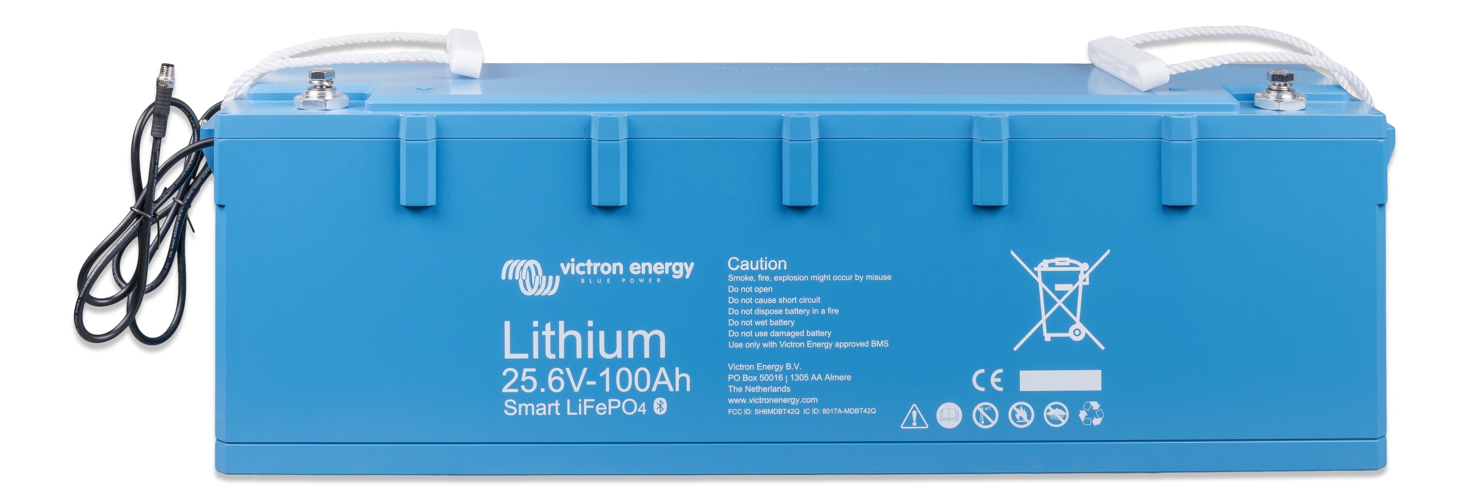 Madenr - Batterie Lithium LiFePO4 25,6V/100Ah Smart