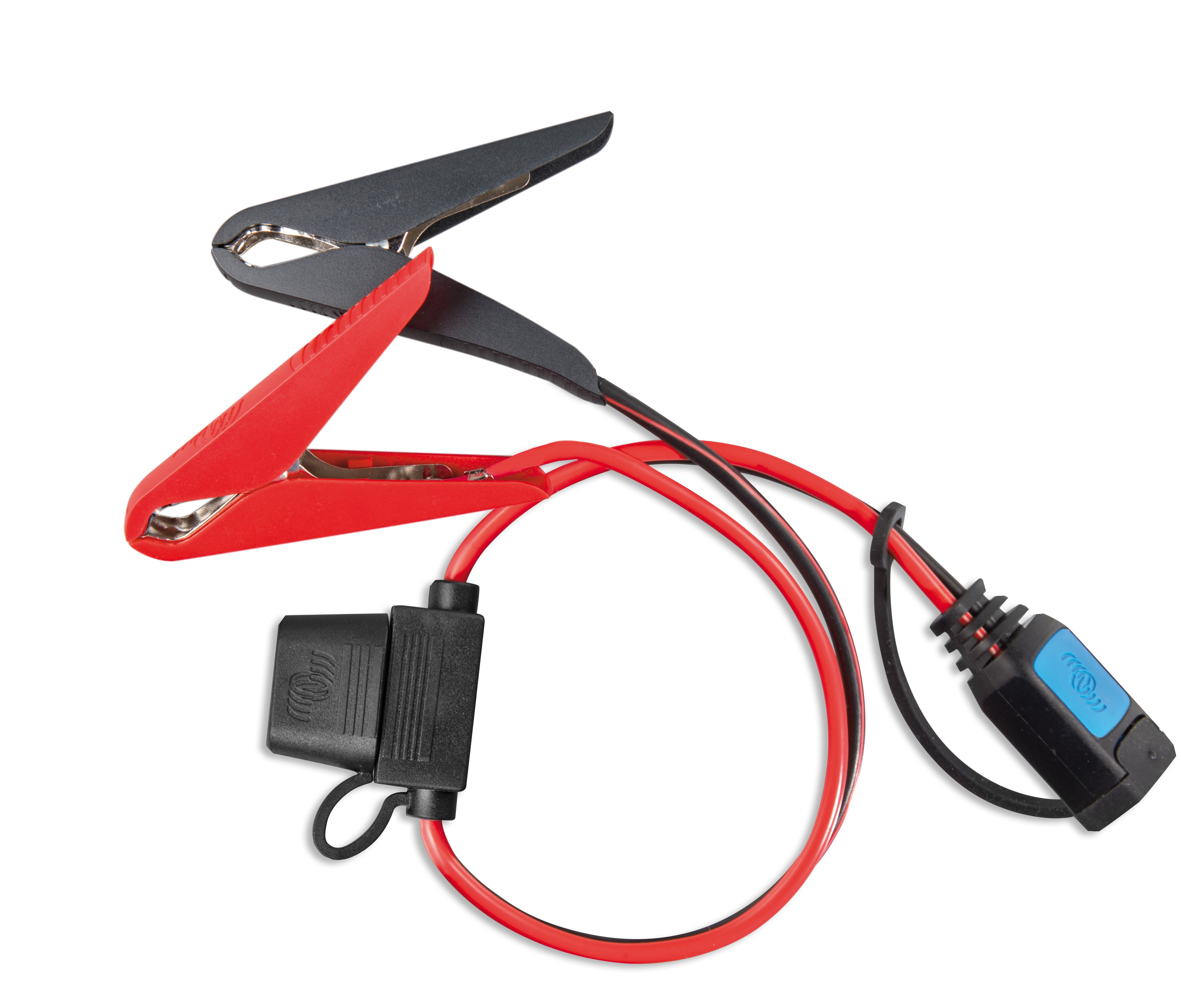 Madenr - Clamp connector (with 30A ATO fuse) pour chargeur batteries