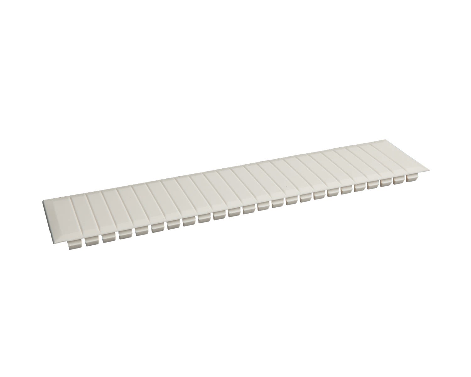 Madenr - Plastron modulaire B CC45 blanc, longueur = 224mm segmentable