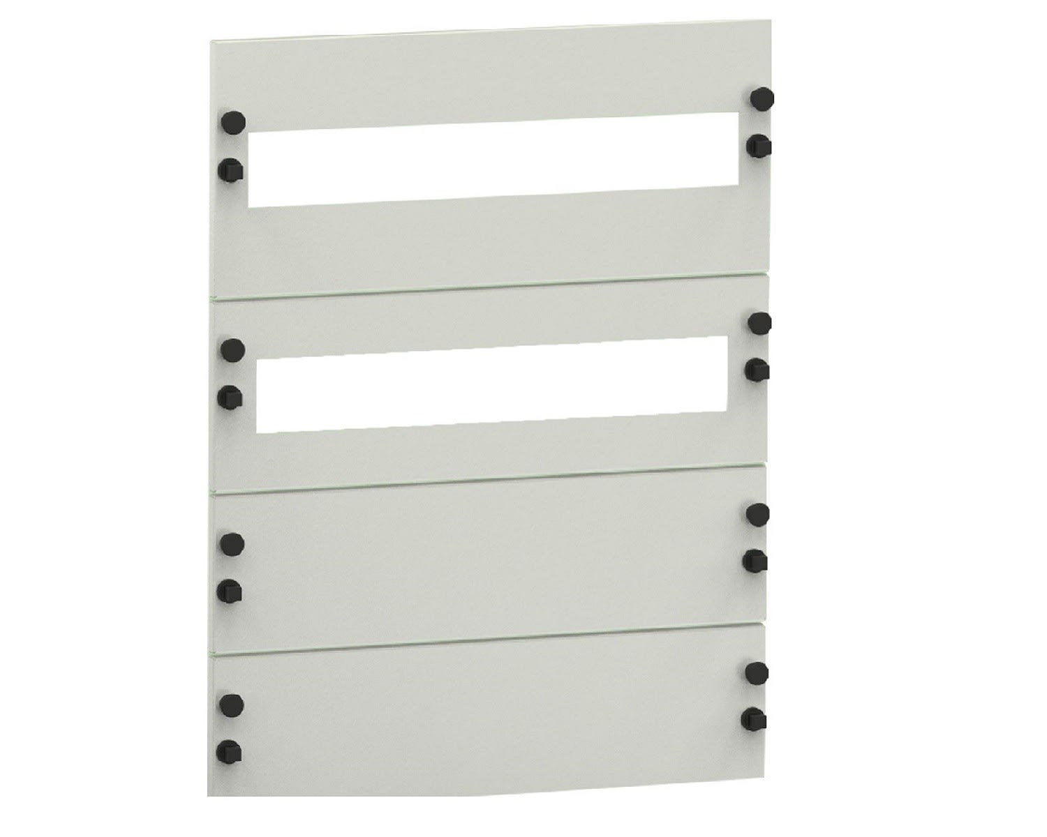 Madenr - Plastron modulaire CP MHS pour coffret métal, H = 160 mm ; L = 500 mm