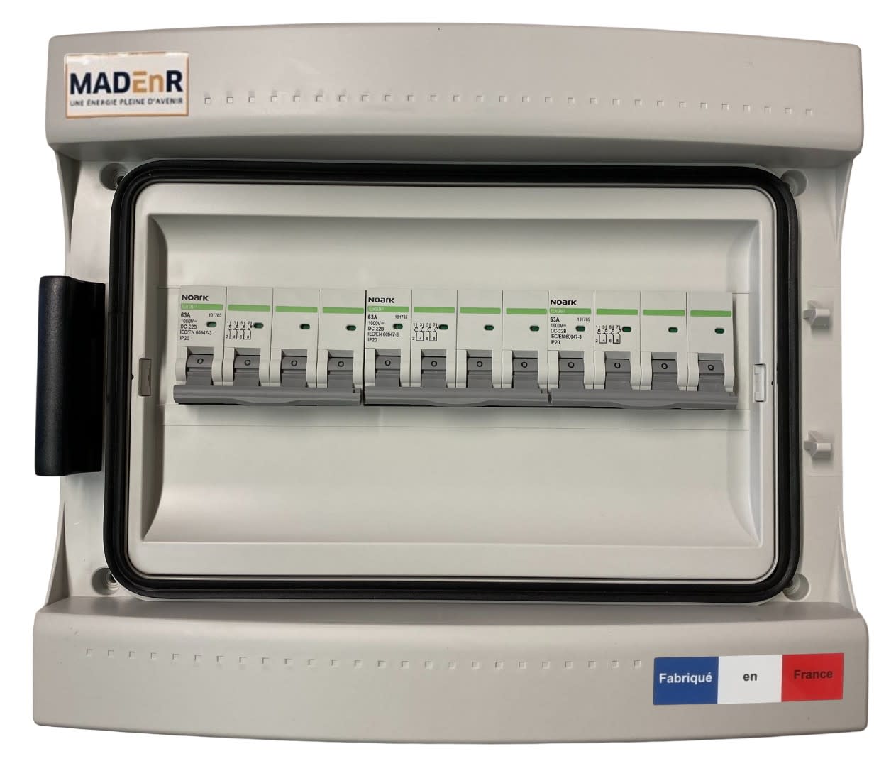 Madenr - Coffret PV 1000V 3MPPT 2+2+1 Strings 3 intersectionneurs sans parafoudre