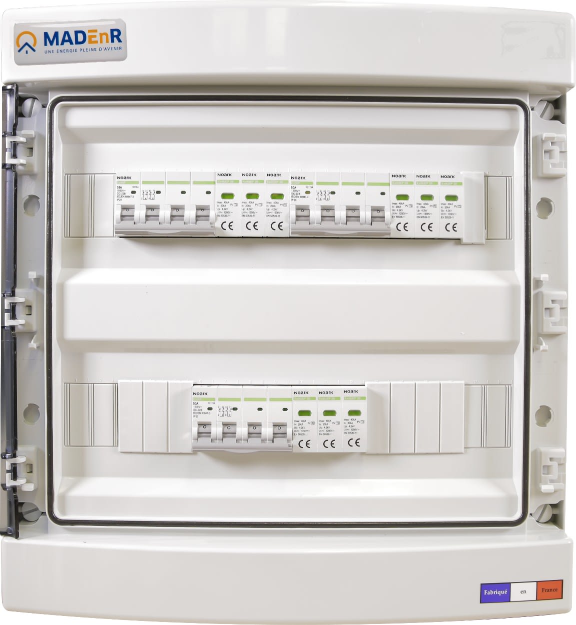 Madenr - Coffret PV 1000VDC 3MPPT 1 String 3 intersectionneurs avec parafoudre