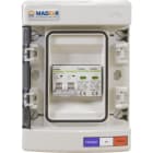 Madenr - Coffret PV 600VDC 1MPPT 2 Strings 1 intersectionneur avec parafoudre