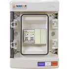 Madenr - Coffret PV 600VDC 1MPPT 2 Strings 1 intersectionneur sans parafoudre