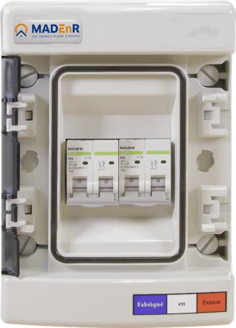Madenr - Coffret PV 600VDC 2MPPT 2 Strings 2 intersectionneurs sans parafoudre