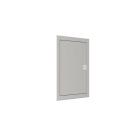 Madenr - Porte blanche métallique DR PMF pour coffret plastique PMF 36 modules (3x12)