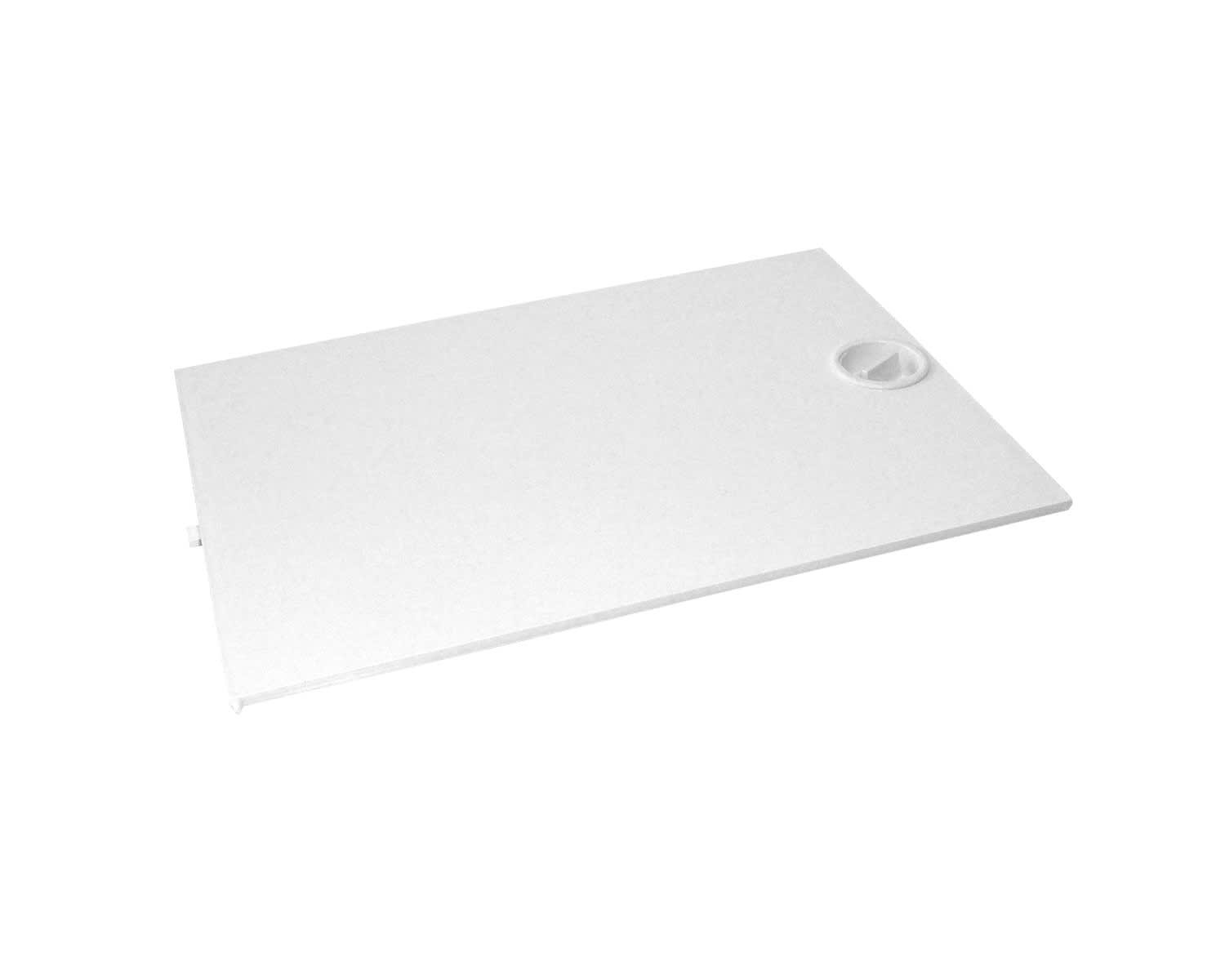 Madenr - Porte blanche opaque DR PXF pour coffret plastique PXF 12 modules