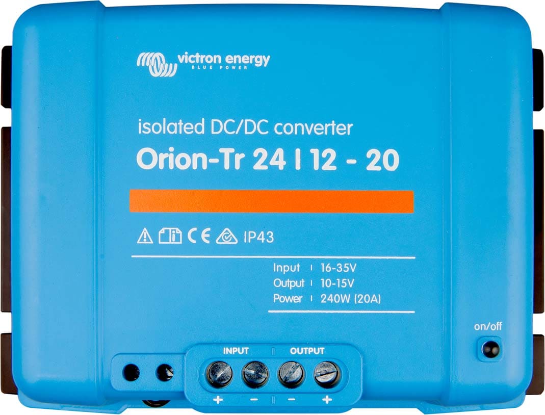 Madenr - Orion-Tr 24/12-20A (240W) Isolated DC-DC converter
