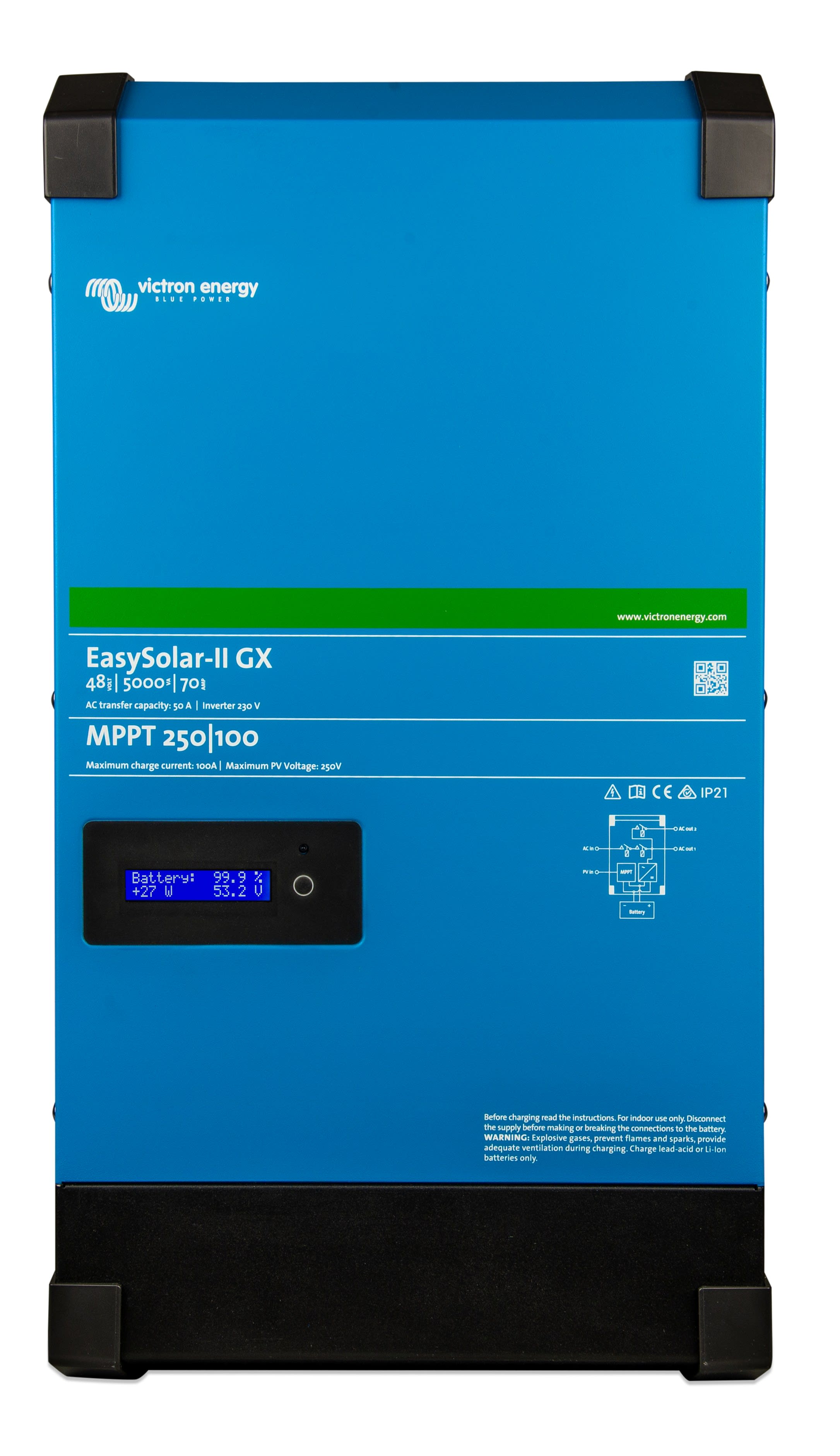 Madenr - EasySolar-II 48/5000/70-32 MPPT 250/100 GX