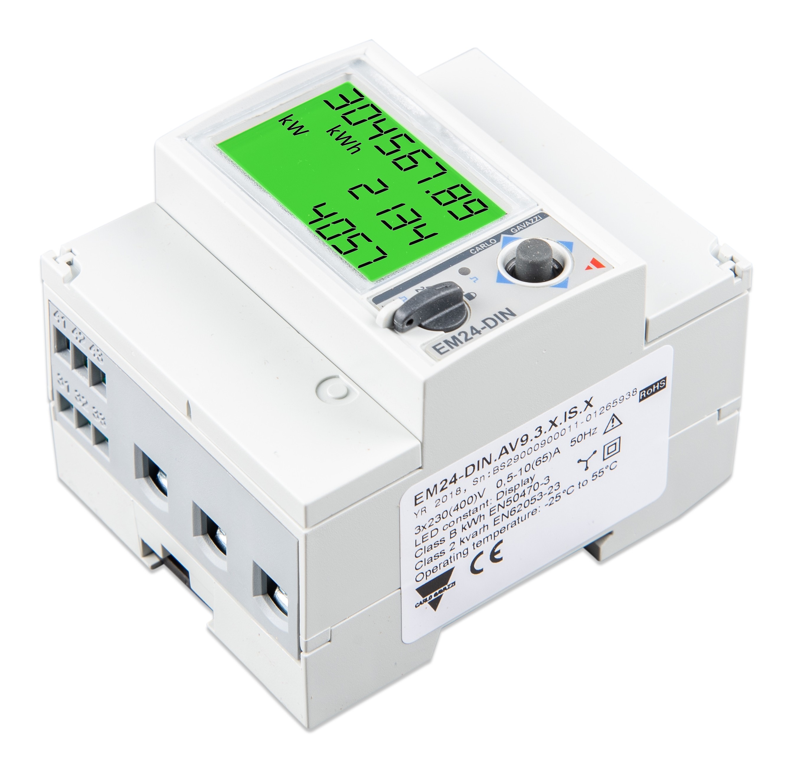Madenr - Energy Meter ET340 - 3 phase - max 65A/phase