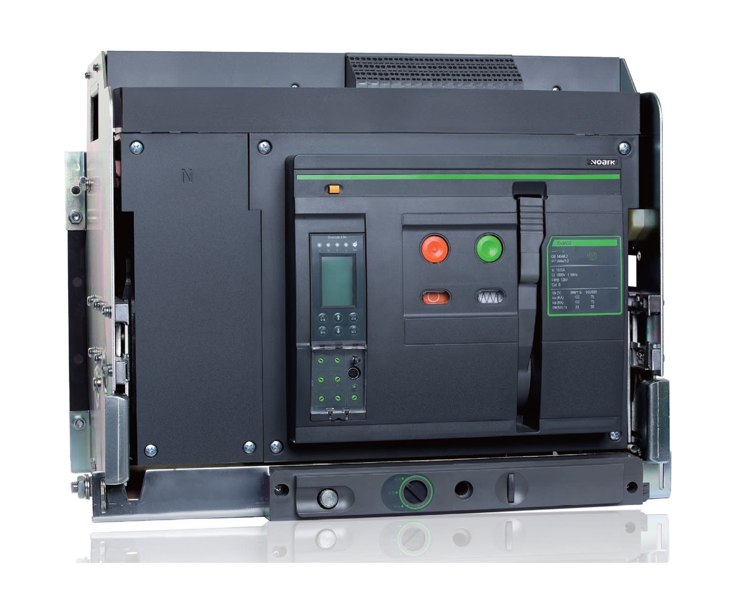 Madenr - Disjoncteur circuit ouvert 4 pôles Ex9A25R, 1600 A, Icu = 85kA débrochable