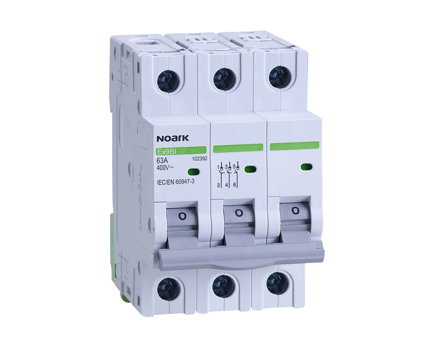 Madenr - Interrupteur sectionneur 3 pôles Ex9BI 40 A