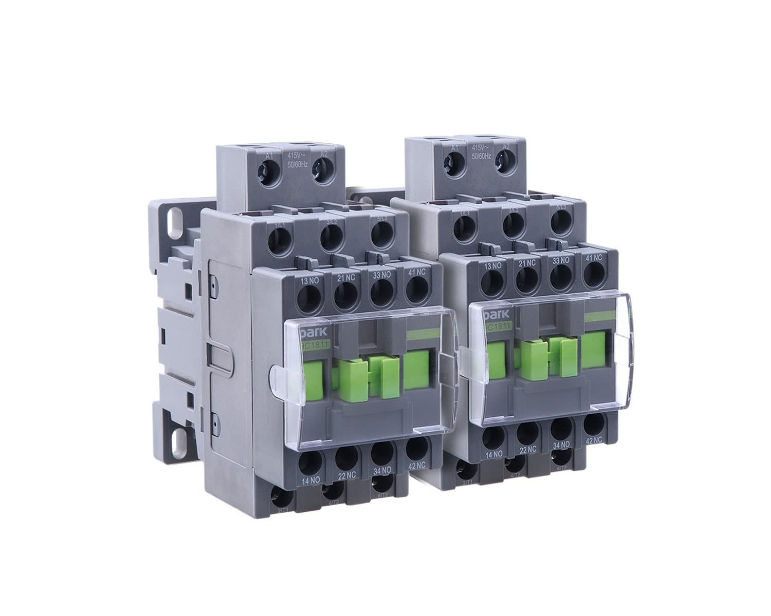 Madenr - Contacteur réversible 3 pôles Ex9CR09 48 VAC 9 A contact auxiliaire 2 NO + 2 NF